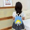 Nueva Bolsa para Niños Niños y Niñas Linda Muñeca de Dibujos Animados Mini Mochila Bebé Exterior Casual Mochila de Lona