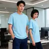 Camisetas 100% Algodão com Logo Personalizado, Camisetas Publicitárias, Camisetas de Manga Curta com Gola Redonda para Trabalho Personalizadas, Camisetas Culturais para Team Building, Camisetas com Texto Impresso e Bordado