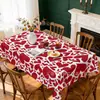 Suministro Directo desde la Fuente Mantel con Forma de Corazón para el Día de San Valentín Decoración de Mesa de Comedor en Casa Mantel para Celebración de Fiesta Festival