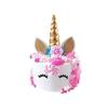 Forma de Flor de Unicornio de Pony Fiesta de Cumpleaños Tela Inserto para Pastel Color Completo Listo para Usar Popular Transfronterizo Suministros para Fiestas