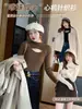 Top térmico de invierno para mujer, ropa interior elegante, nuevo diseño primavera y otoño 2025, suéter único de punto calado