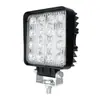Foco Led para Coche 6 LEDs 48W Cuadrado Luz de Trabajo Foco para Vehículo Todoterreno Motocicleta Foco para Vehículo de Ingeniería al por Mayor