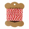 Hilo de Algodón de Dos Colores de 2 mm para Zongzi, Hilo para Etiquetas, Empaque DIY, Hilo para Regalos, Hilo para Tarjetas de Papel de Regalo, Cuerdas Tejidas a Mano de Grosor Medio de 10 m