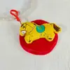 Año Nuevo 2026 Año del Caballo Mascota Lindo Peluche de Pony Billetera para Monedas Billetera para Monedas Infantil Bolsa para Monedas de Auriculares Colgante
