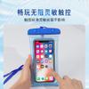 Bolsa Impermeable Transparente Fluorescente para Teléfono Móvil Táctil con Bolsa de Aire Anticaída Natación y Buceo Cubierta Protectora Impermeable para Teléfono Móvil Venta al por Mayor
