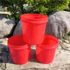 Barril Rojo para Fertilizantes y Suministros Agrícolas Bolsa de Tela de Plástico Barril de Plástico Bolsa Grande Gruesa para el Hogar Barril de Plástico Barril de Petróleo