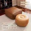 Capa de Sofá Preguiçoso Sem Enchimento, Puff com Armazenamento, Banqueta para Guardar Roupas Velhas, Capa de Sofá Preenchida, Outros Pufs de Tecido para Sala de Estar