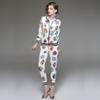 Liquidación de moda para mujer 2024 otoño e invierno primavera y verano nuevo vestido estampado procesamiento por pérdida mercancía de cola comercio exterior para mujer
