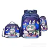 Venta al por mayor de fabricante juego de tres piezas de mochila escolar para estudiantes de primaria mochila de gran capacidad de 16 pulgadas, envío directo de una pieza mochila escolar de caparazón duro 3D