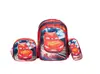 Mochila escolar de tres piezas de 16 pulgadas, mochila para estudiante, bolso cruzado, estuche