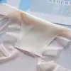 Pantaletas Sin Costuras de Seda de Hielo Ultra Delgadas de Cintura Alta para Mujer, Entrepierna Transpirable Paclitaxel, Alta Elasticidad, Nuevo Control de Abdomen, Ropa Interior de Tallas Grandes