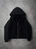 Estilo Caliente de Otoño e Invierno Europeo y Americano Transfronterizo Sudadera con Capucha de Felpa Compuesta de Doble Cara Tops de Moda High Street para Hombres y Mujeres
