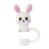 Tapa de Paja de Animación Transfronteriza 10mm Cubierta de Paja Accesorios para Taza Silicona de Grado Alimenticio Tapa de Paja de PVC 3D