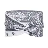 Diadema con Estampado de Anacardo para Deportes y Running, Diadema Ancha Cruzada Estilo Bohemio, Accesorios de Cabeza Bohemios para Mujer