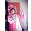 Figurinos de Performance de Passarela para Crianças e Adultos, Apresentando Trajes Tradicionais da Ópera Chinesa, Coroas de Fênix e Moda Tendência Nacional