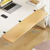 Tablero de extensión de escritorio, escritorio de computadora de oficina, bandeja para teclado, plegable, estante de almacenamiento sin taladro, mesa de extensión de brazo