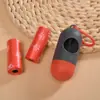 Bolsas para Excrementos de Mascotas Forma de Píldora Paquete Combinado Caja para Excrementos de Mascotas al Aire Libre Bolsas de Basura Ecológicas Impresas Fabricante Venta al por Mayor