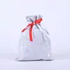 Nueva Bolsa de Regalo de Navidad con Cordón Bolsillo de Papel de Aluminio para Halloween Bolsa de Regalo de Dulces Bolsa Creativa Al Por Mayor