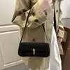 Bolsa Pequeña Cuadrada de Mano con Textura de Gama Alta al por Mayor para Mujer 2025 Invierno Nuevo Estampado de Leopardo Bolso de Hombro de Lujo Ligero Bolso de Axila para Viajes