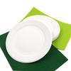 Plato de Papel en Blanco Plato Desechable para Pastel Plato de Papel para Jardín de Niños Plato para Plato Hecho a Mano Plato para Niños DIY Haciendo Yusheng