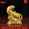 Adornos Zodiacales de Cobre Juego Completo Latón Rata Buey Tigre Conejo Dragón Serpiente Caballo Oveja Mono Gallo Perro Cerdo Decoración para el Hogar Artesanías
