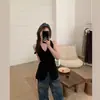 Novo Colete de Tricô de Alta Qualidade Estilo Francês Feminino para Usar por Baixo ou por Cima Design de Nicho Top Sem Mangas