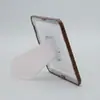 Marco de fotos de mesa de ajuste universal de 6 pulgadas 7 pulgadas con veta de madera simple y moderno, estudio de fotografía de bodas, regalos al por mayor, artículos de uso diario