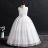 Ropa para niños Baihui vestido para niñas vestido largo para actuación vestido para niñas anfitrión infantil CUHK vestido de princesa una generación de cabello