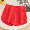 Shorts de maternidad de tiro bajo para mujer, estilo de verano fino, a la moda, holgados, adelgazantes, pierna ancha, para casa, casual, deportivos, hot pants