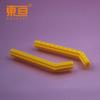 Cdt66187 Amarillo Largo Cabeza Sencilla Ángulo 135 Grados Cabeza Sencilla Varilla Larga Diez Varillas Varilla de Esquina Sencilla Pequeña Producción