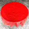 Conjunto de Talheres Descartáveis de Casca de Arroz Vermelho, Conjunto de Quatro Peças, Conjunto de Tigela e Hashi, Conjunto para Banquete de Casamento e Inauguração de Casa, Espessado, Duro e Biodegradável