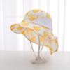 Chapéu de sol de aba larga para primavera e verão, chapéu de rede, chapéu de bebê 3-5 anos 54cm
