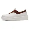 Nuevos zapatos casuales deportivos transpirables y ligeros para hombre, hechos de piel de vaca de capa superior, zapatillas slip-on versátiles para hombre