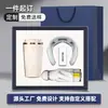 Set de Regalo Empresarial Power Bank y Secador de Pelo, Regalo Práctico para Clientes, Souvenir de Reunión Anual de la Empresa, Caja de Regalo Personalizada