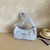 2026 Nova Bolsa Pequena Transversal Estilo Coreano para Mulheres, Bolsa de Ombro com Acabamento em Renda, Bolsa Fresca para o Dia a Dia, Bolsa de Braço para Meninas