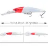 Equipo de Pesca Señuelo Minnow Flotante 17cm Lanzamiento a Larga Distancia Señuelo Duro 30.7g Señuelo para Pesca de Lubina en Agua Dulce y Salada Cebo de Pesca Pesca en el Mar