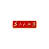 Broche Patriótico de Dia Nacional Insígnia Vermelha Estrela de Cinco Pontas Mapa da China Bandeira Vermelha Servir o Povo Alfinete Acessórios Comemorativo