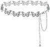 Corrente de Cintura de Liga de Zinco Transfronteiriça Corrente de Metal Feminina Cinto Boho Retrô Cinto Decorativo para Vestido Atacado