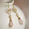Aretes de Estilo Antiguo, Aretes Cool, Cheongsam de la Dinastía Han, Aretes de Estilo Chino Retro con Conservación de Color, Aretes de Gota de Agua, Clips para Orejas de Estilo Chino Nuevo