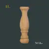 Armario de Vino de Madera Maciza Estilo Europeo, Puente, Pilar Pequeño, Valla de Calabaza, Pilar de Madera Decorativo tallado, Pilar Romano, Barandilla, Pilar de Gabinete