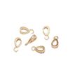 Preservação de cor 14K Ouro Universal Pingente Fivela Latão Micro-incrustado Zircon Jóias Fivela Acessórios DIY Colar Artesanal Melão Fivela