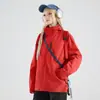 Popular Casual Outono e Inverno Três em Um Forro Destacável Jaqueta de Casal para Homens e Mulheres Solta Esportiva Exterior Quente
