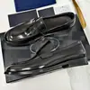 Zapatos de Piel de Lujo para Hombre Mocasines Charol Piel de Vaca Lisa Sin Cordones Zapatos Casuales de Negocios Zapatos de Vestir Punta Redonda