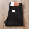 Calça masculina fina de Tencel para o verão, cinza escuro, respirável, macia, de algodão, elástica, confortável, com cinco bolsos, reta, para uso business casual.