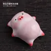 Estatueta de Peixe Bolha de Cerâmica para Animal de Estimação de Chá para Mulheres, Acessório de Chá Requintado e de Alta Qualidade, Pode Ser Usado como um Brinquedo de Chá, Adequado para Xícaras de Mestre, Animal de Estimação de Chá e Conjuntos de Xícaras de Chá