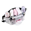 Bolsa Colgante Plegable para Cochecito de Bebé de Dibujos Animados a Color Estilo Coreano, Bolsa Multifuncional, Bolsa de Almacenamiento para Biberones, Bolso de Hombro para Mamá