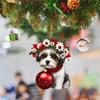 Nuevo Producto Transfronterizo Navidad Creativo Gatito Colgante para Coche Colgante para Mochila Coche Coche Espejo Retrovisor