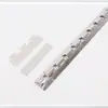 Accesorios para cortinas de puerta suaves al por mayor quilla de hierro galvanizado colgante de acero inoxidable clip de plástico tornillos de fijación de riel engrosados
