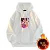 Tendência de Moda Outono e Primavera 360g Tops Americanos Pesados para Homens e Mulheres, Moletons com Capuz e Camisetas Básicas de Cor Pura Estampadas