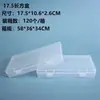 Caixa Plástica Transparente de PP Vazia Caixa para Máscaras Caixa para Ferramentas de Hardware Caixa para Exibição de Amostras Caixa para Papelaria Caixa para Equipamentos de Pesca Caixa de Armazenamento para Peças Pequenas